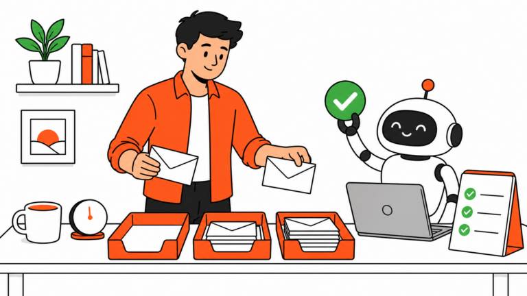 How to catch up on emails after vacation by sorting urgent and later messages